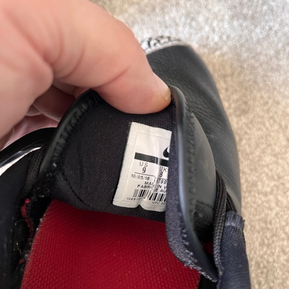 Mens Air Jordan ADG Cement 3 Black Golf Shoes Size 9 - Picture 8 of 12